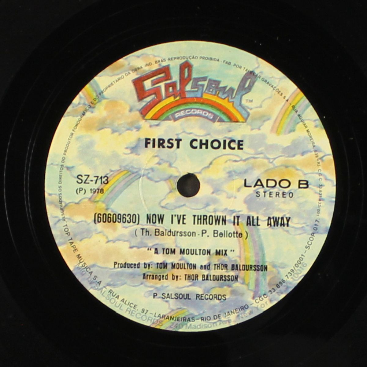 hold your horses / now i've thrown it all away by FIRST CHOICE