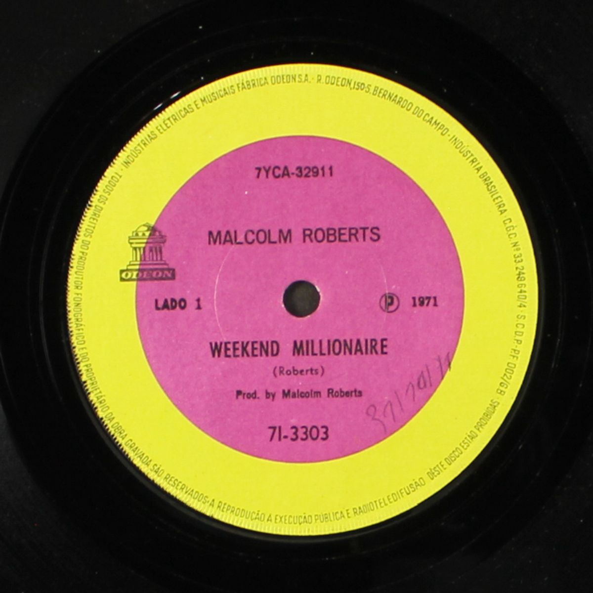 weekend millionaire / for all we know by MALCOLM ROBERTS