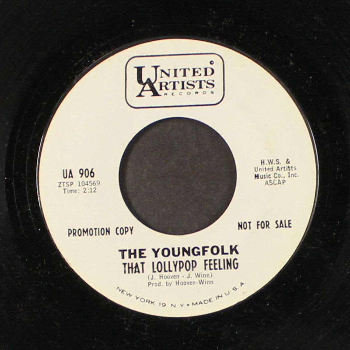 that lollypop feeling / mr. tambourine by YOUNGFOLK