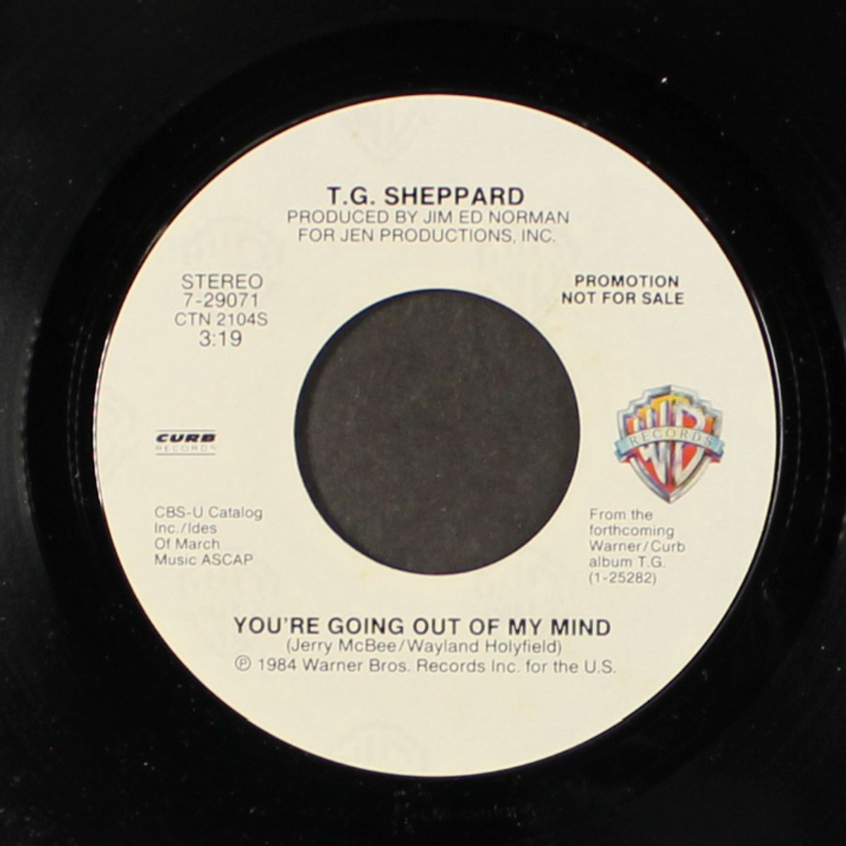 you're going out of my mind by T. G. SHEPPARD
