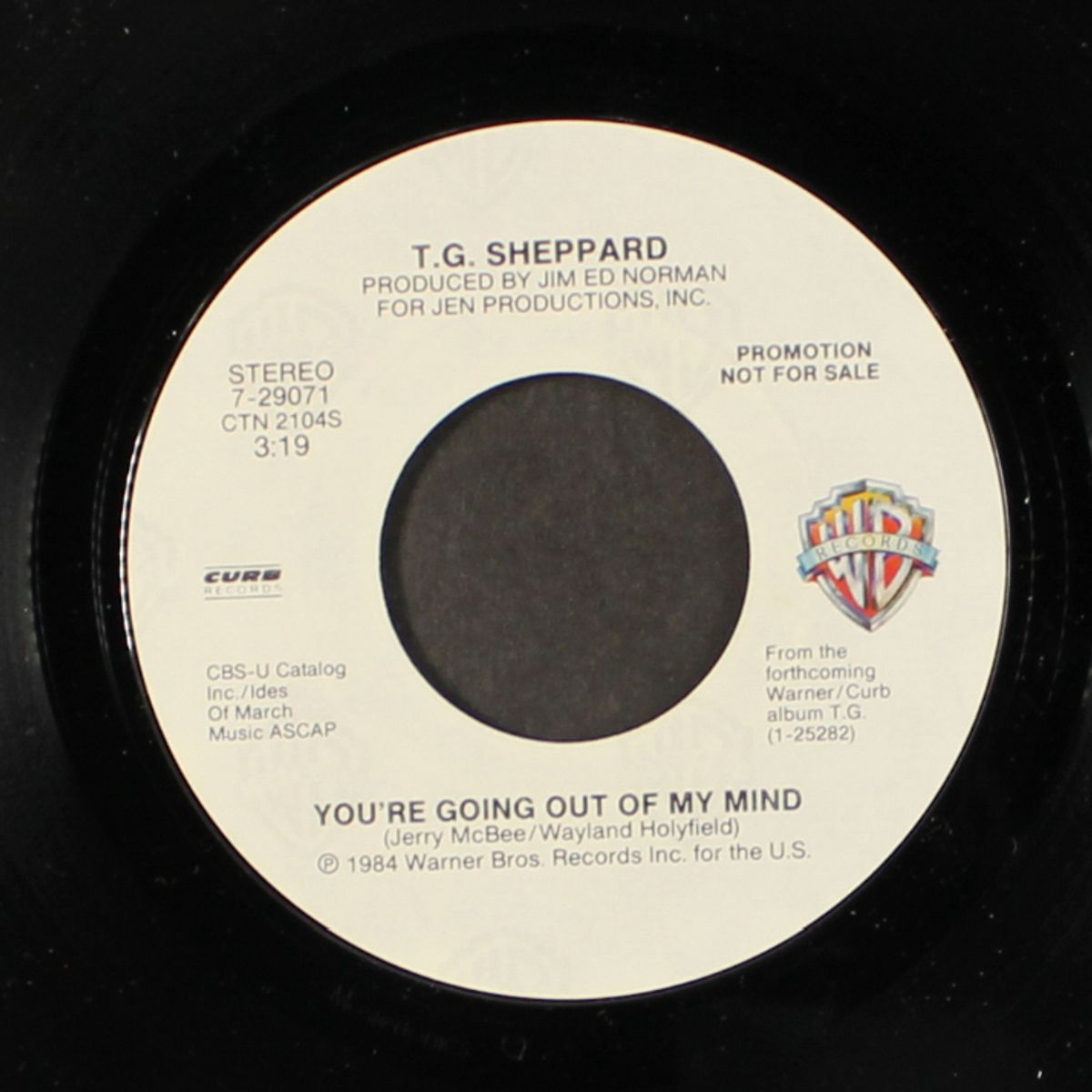 you're going out of my mind by T. G. SHEPPARD