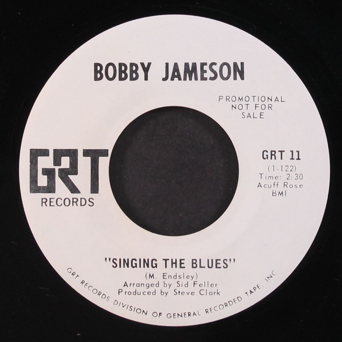 palo alto / singing the blues by BOBBY JAMESON