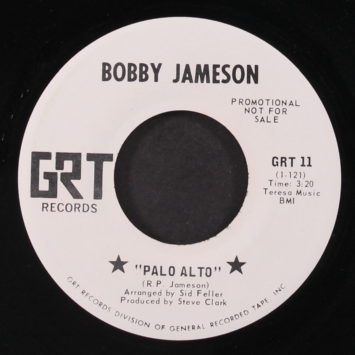 palo alto / singing the blues by BOBBY JAMESON