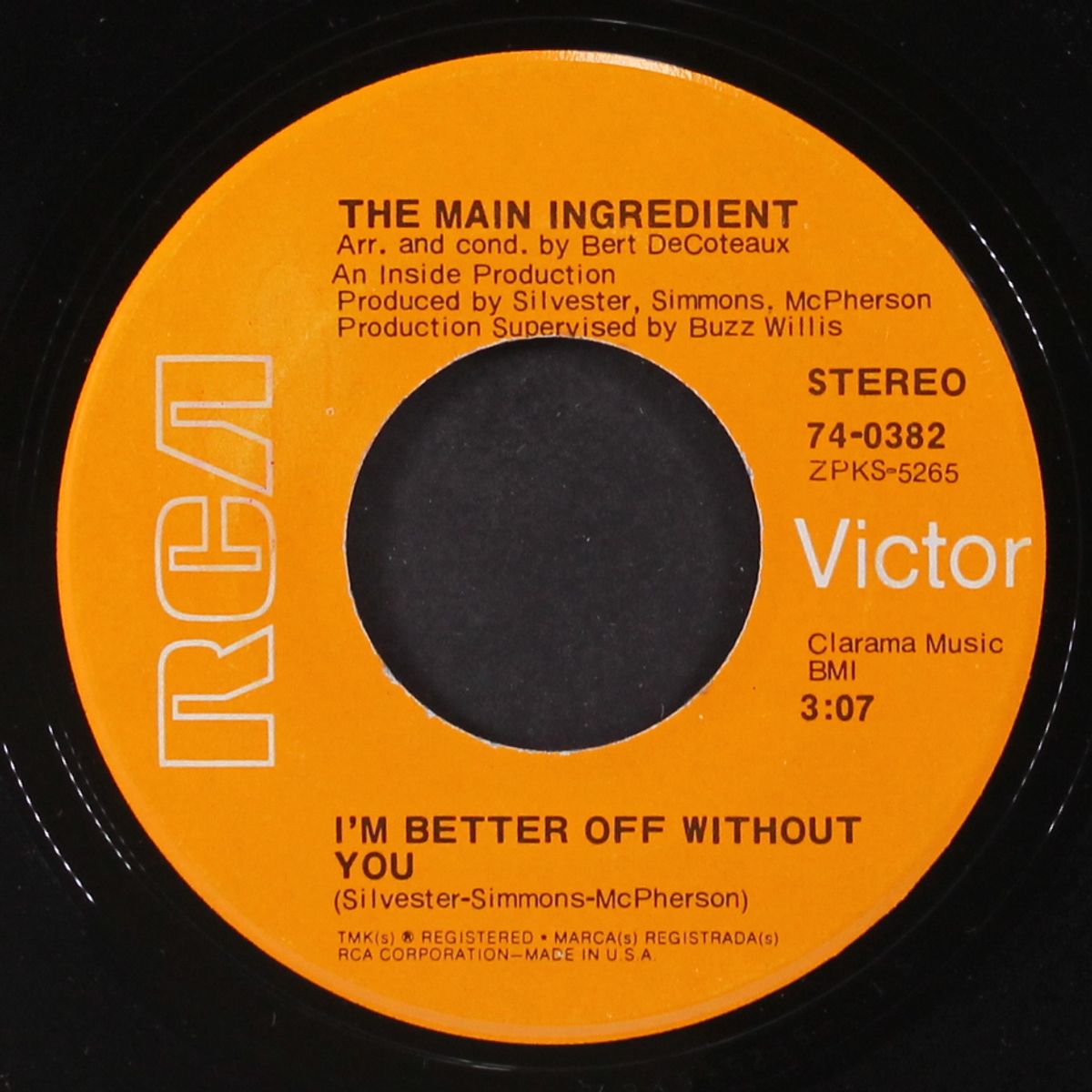 need her love / i'm better off without you by MAIN INGREDIENT