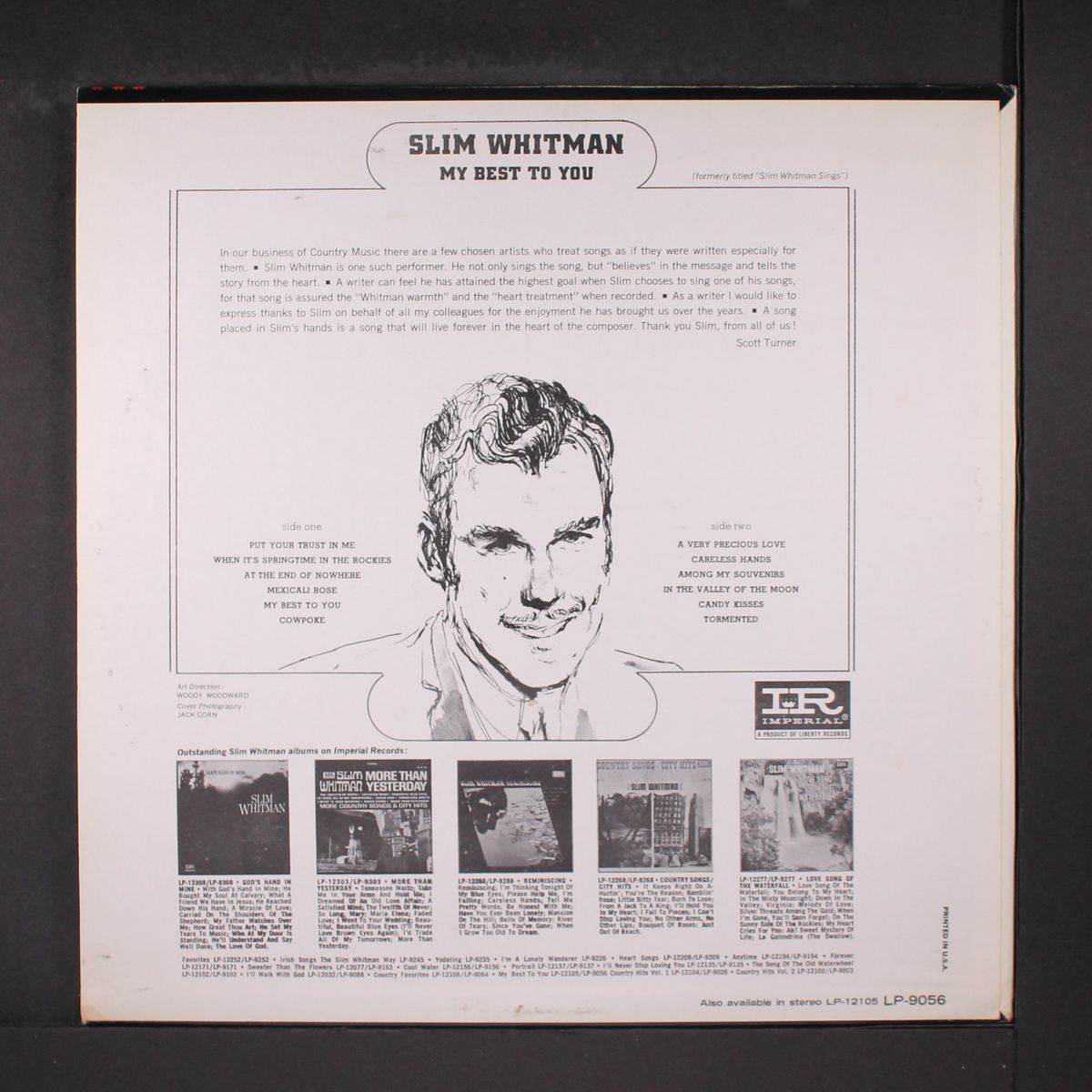 my best to you by SLIM WHITMAN