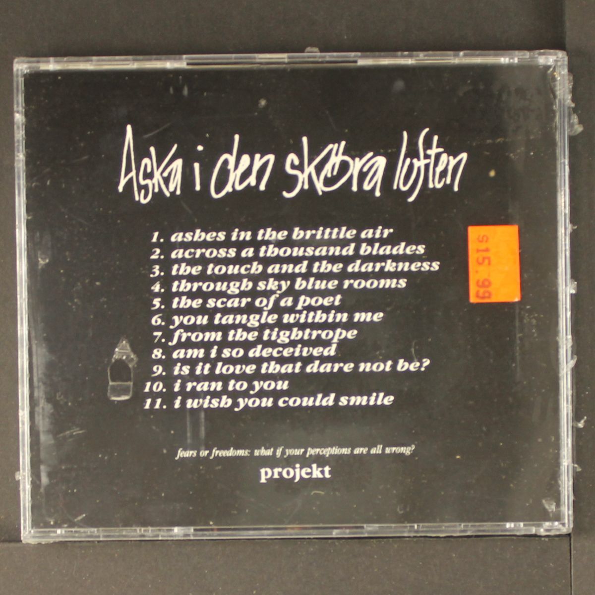 ashes in the brittle air by BLACK TAPE FOR A BLUE GIRL