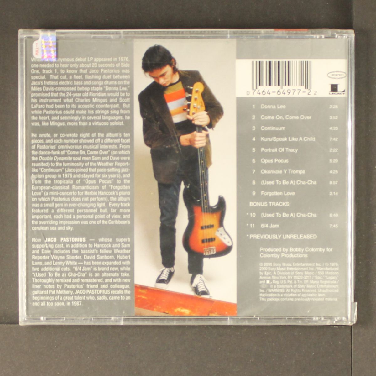 jaco pastorius by JACO PASTORIUS