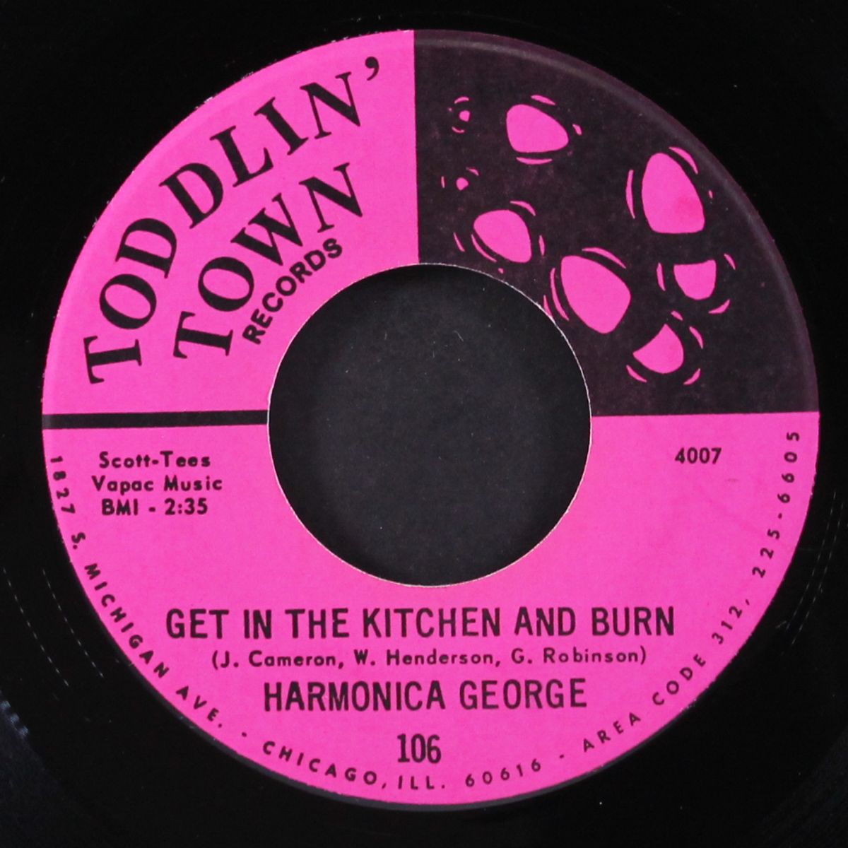 get some order / get in the kitchen and burn by HARMONICA GEORGE