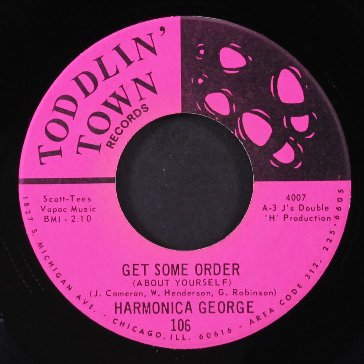get some order / get in the kitchen and burn by HARMONICA GEORGE