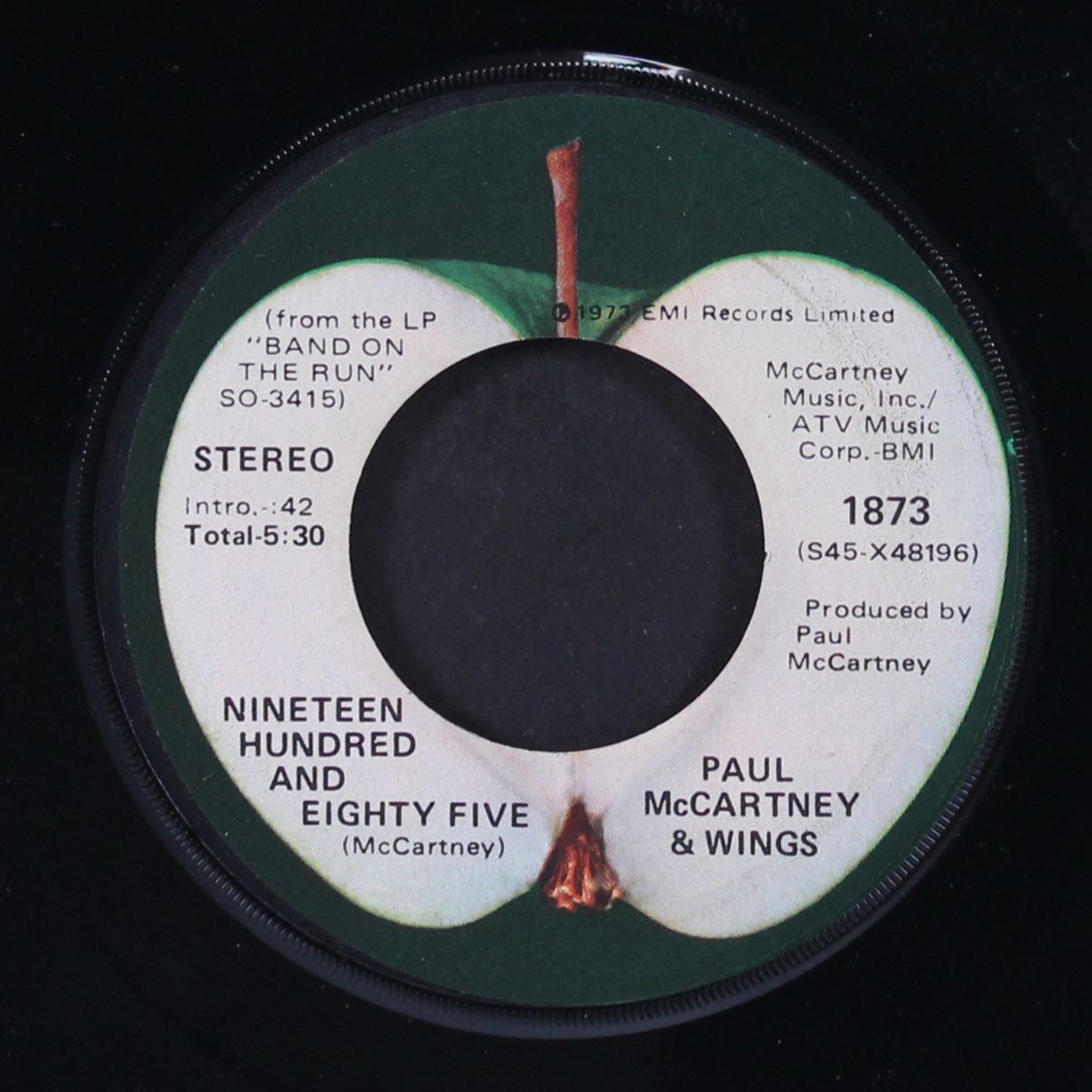 band on the run / 1985 by PAUL MCCARTNEY & WINGS