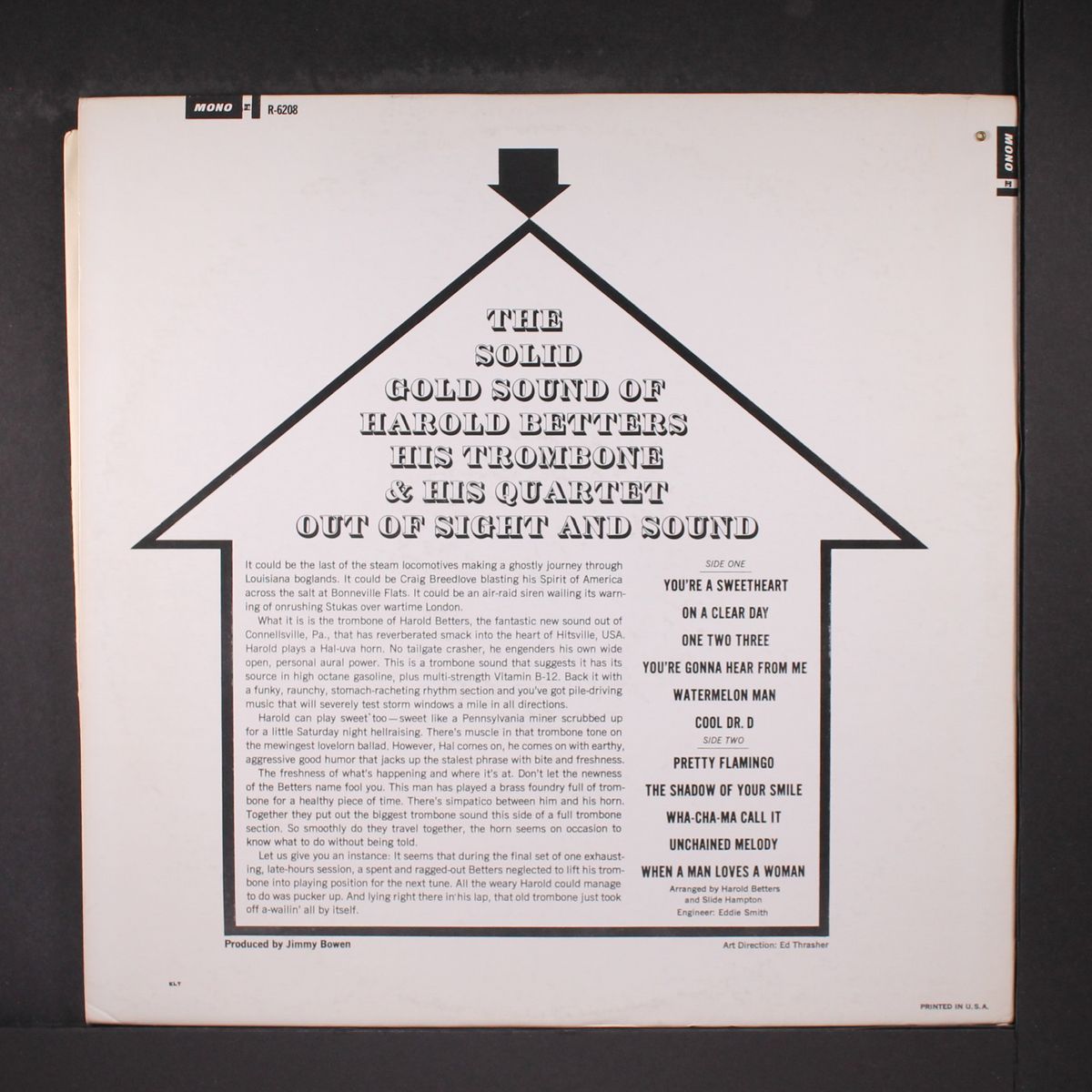 out of sight & sound by HAROLD BETTERS