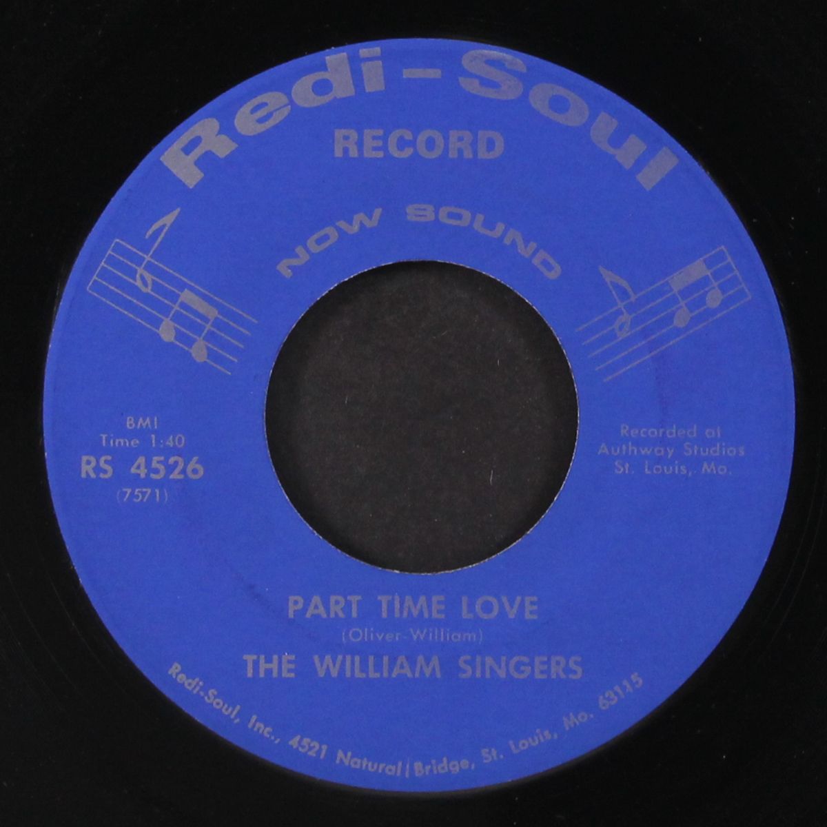 part time love / it was you jesus by WILLIAM SINGERS