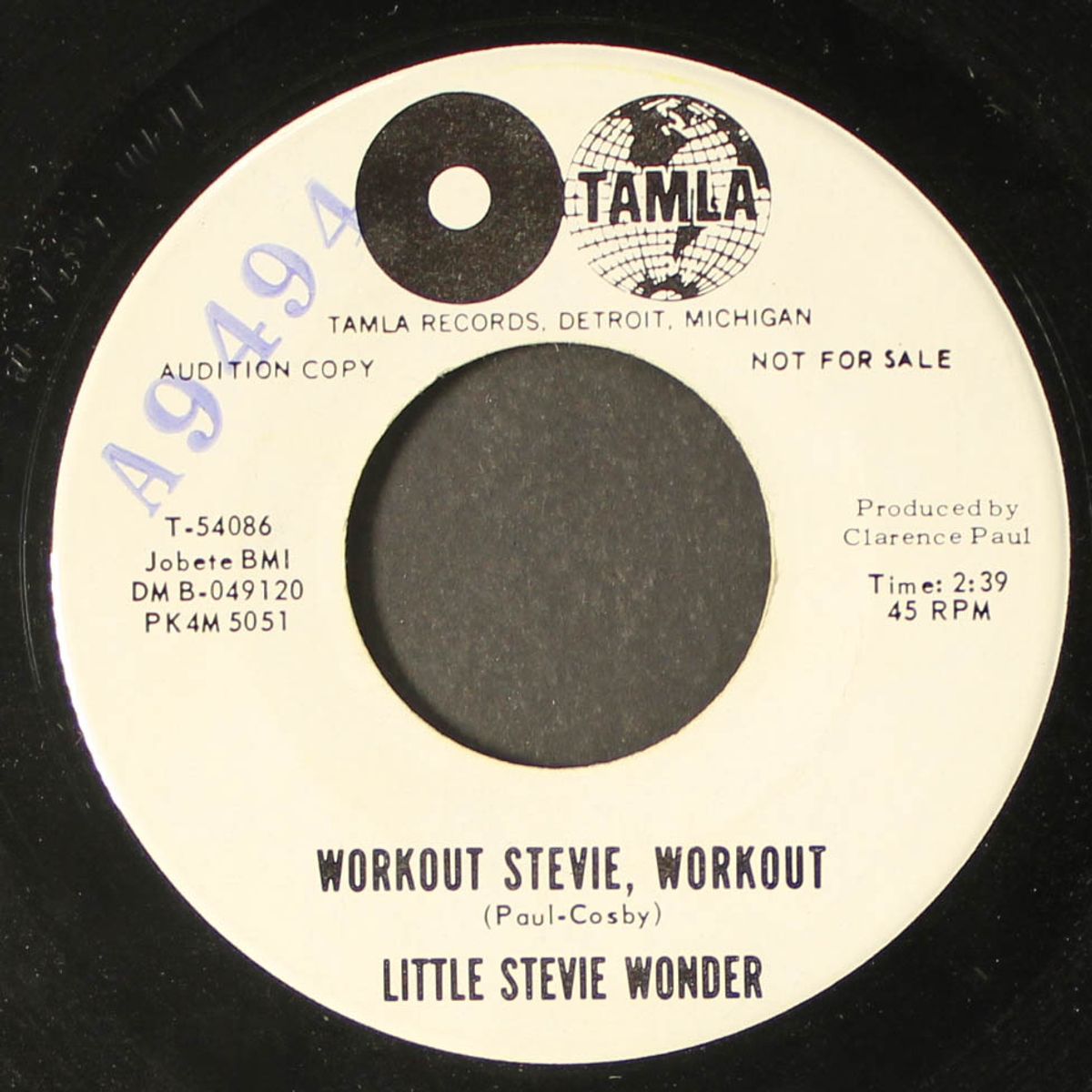 monkey talk / workout, stevie workout by STEVIE WONDER