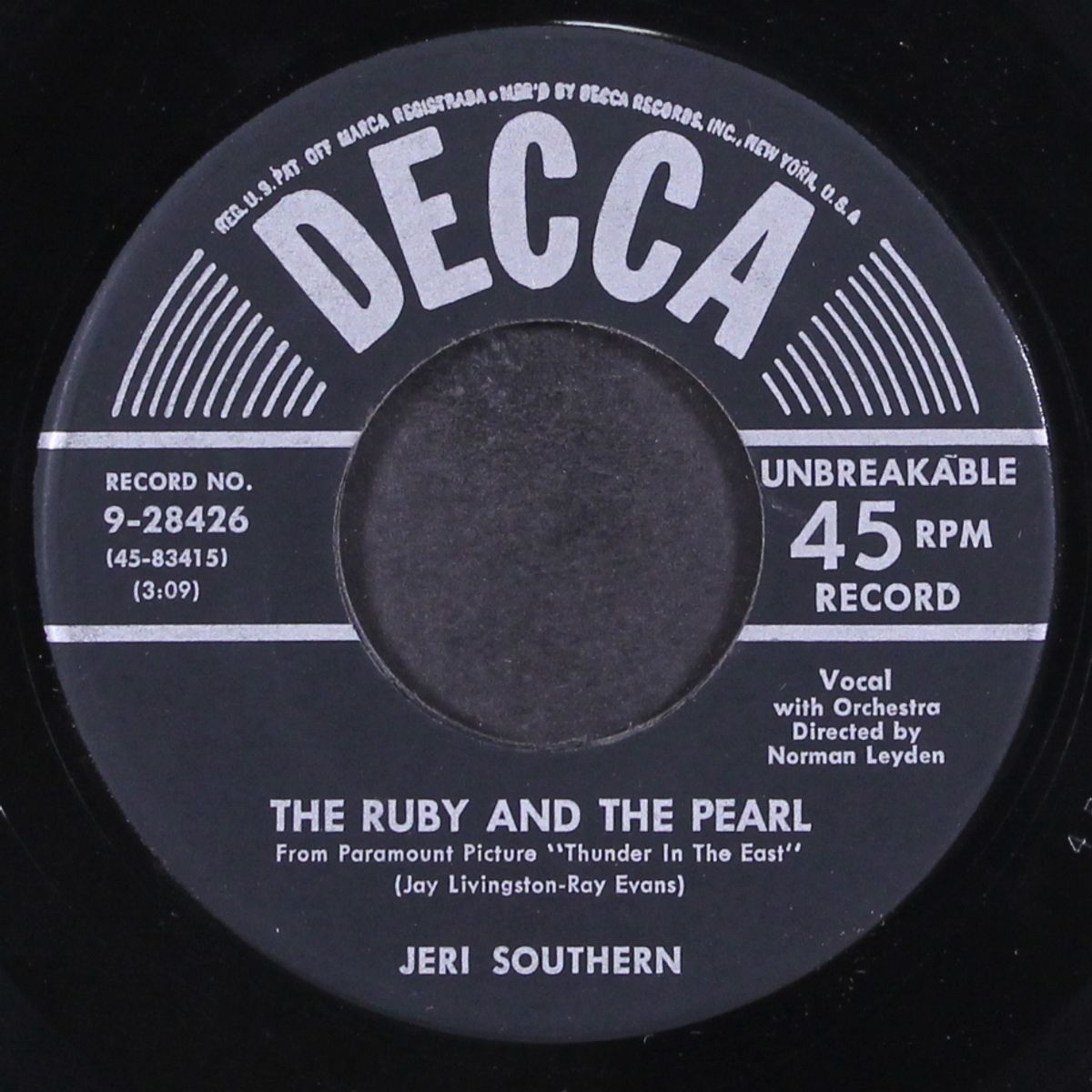 forgive and forget / the ruby and the pearl by JERI SOUTHERN