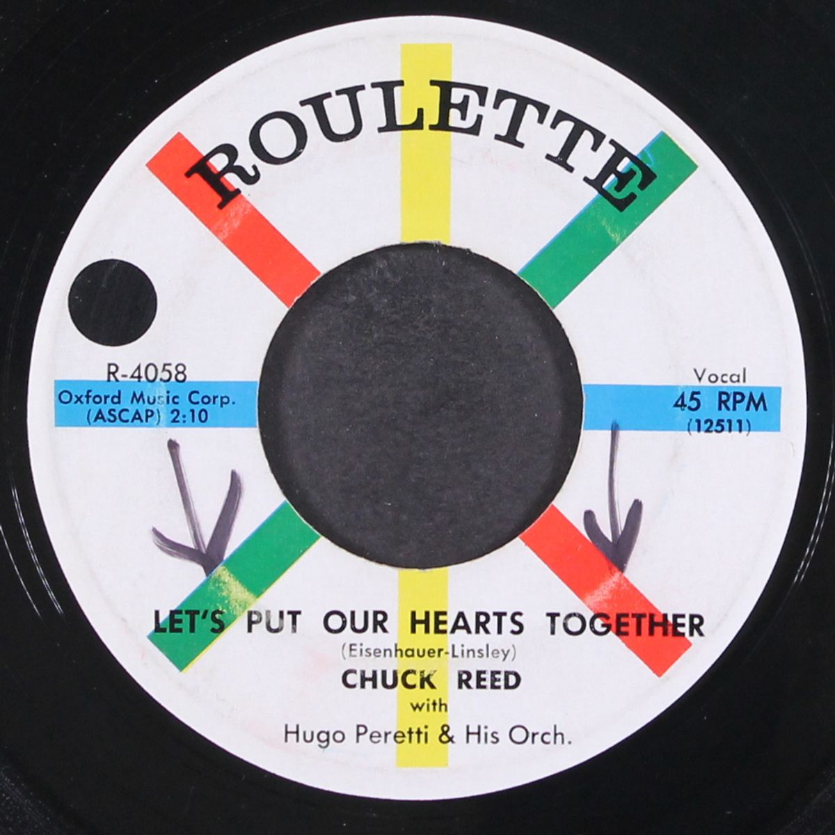 let's put our hearts together / no school tomorrow by CHUCK REED