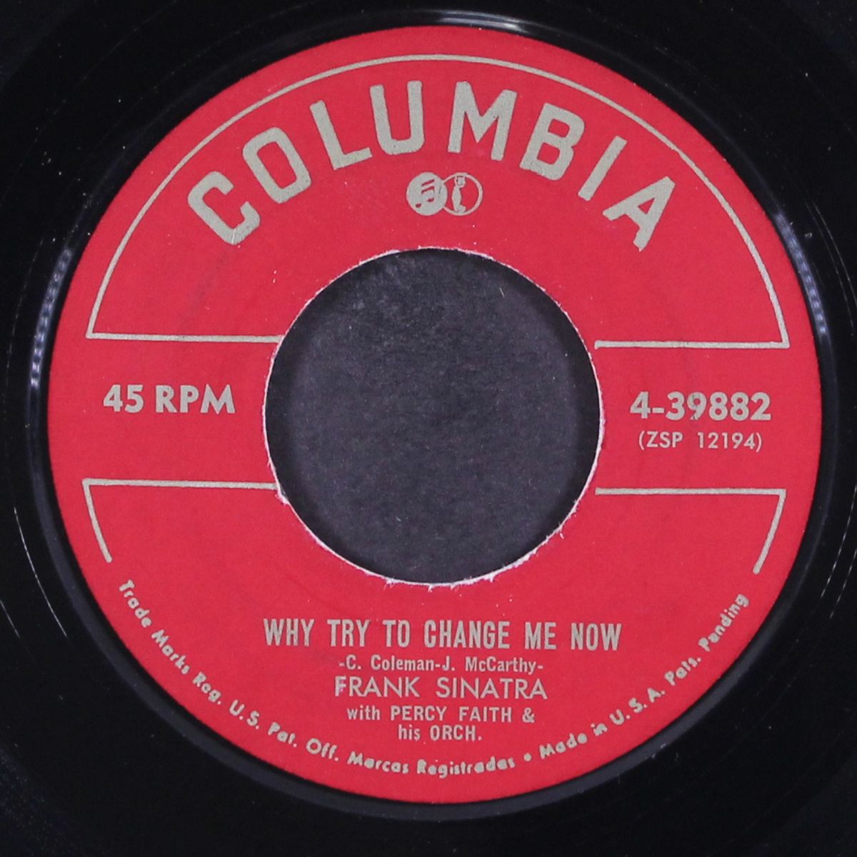 the birth of the blues / why try to change me now by FRANK SINATRA