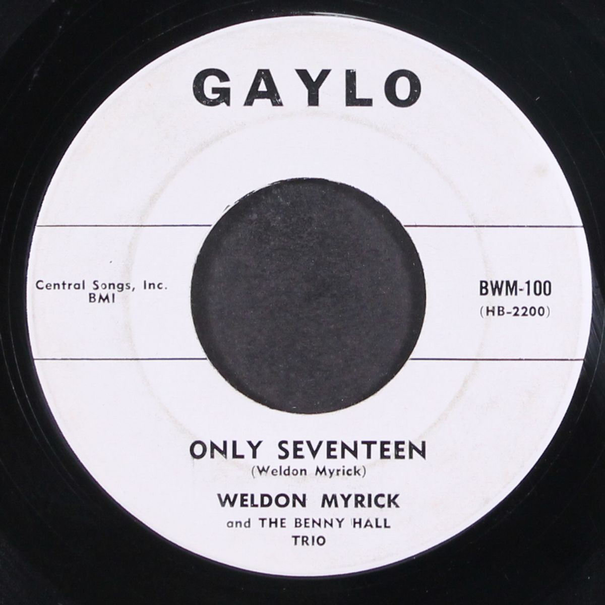 only seventeen / season of love by WELDON MYRICK