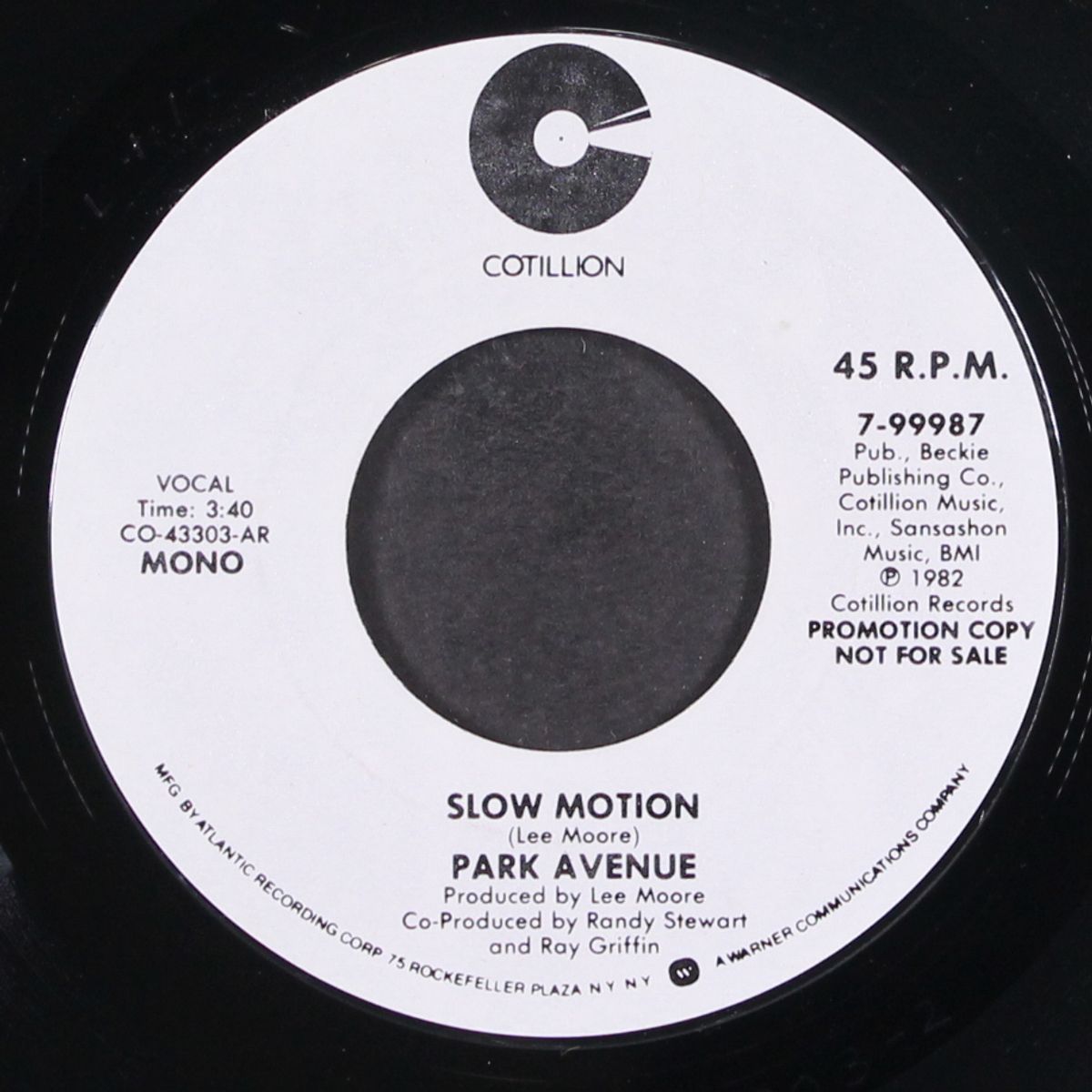 slow motion / mono by PARK AVENUE