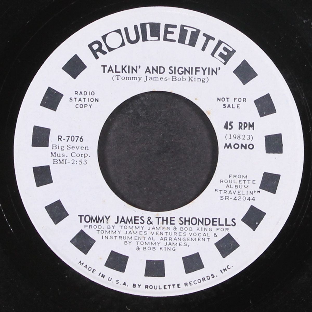 come to me / talkin' and signifyin' by TOMMY JAMES & SHONDELLS