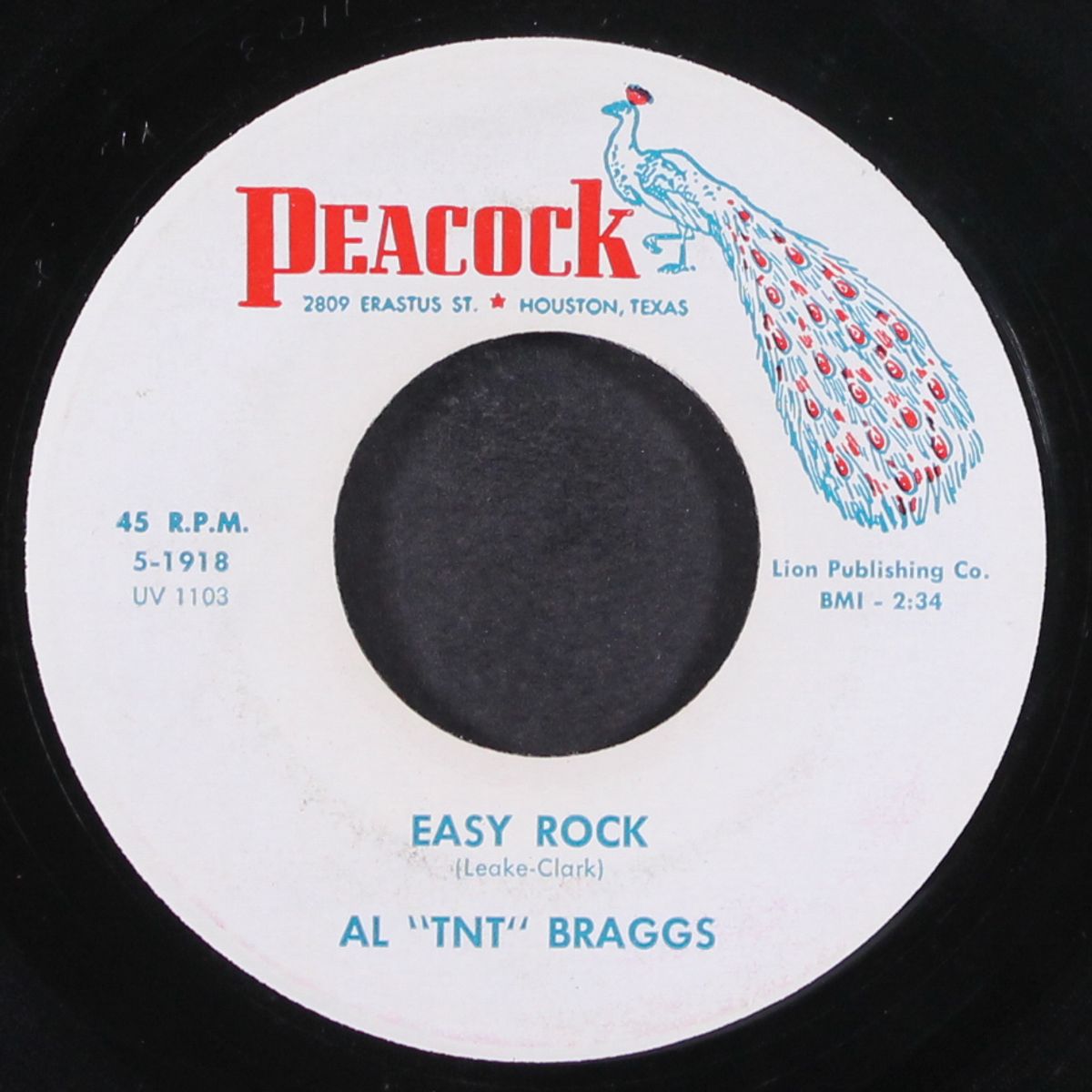 you're something else / easy rock by AL 'TNT' BRAGGS