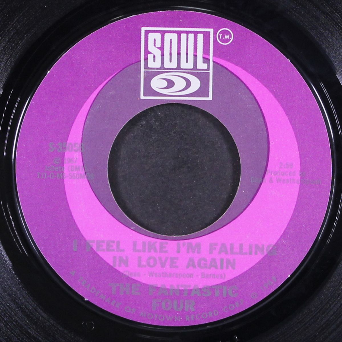 i feel like i'm falling in love again / pin point it down by FANTASTIC FOUR