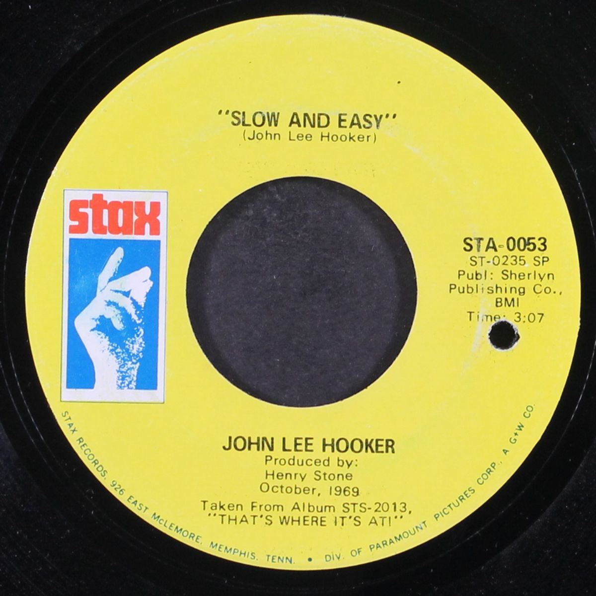 grinder man / slow and easy by JOHN LEE HOOKER