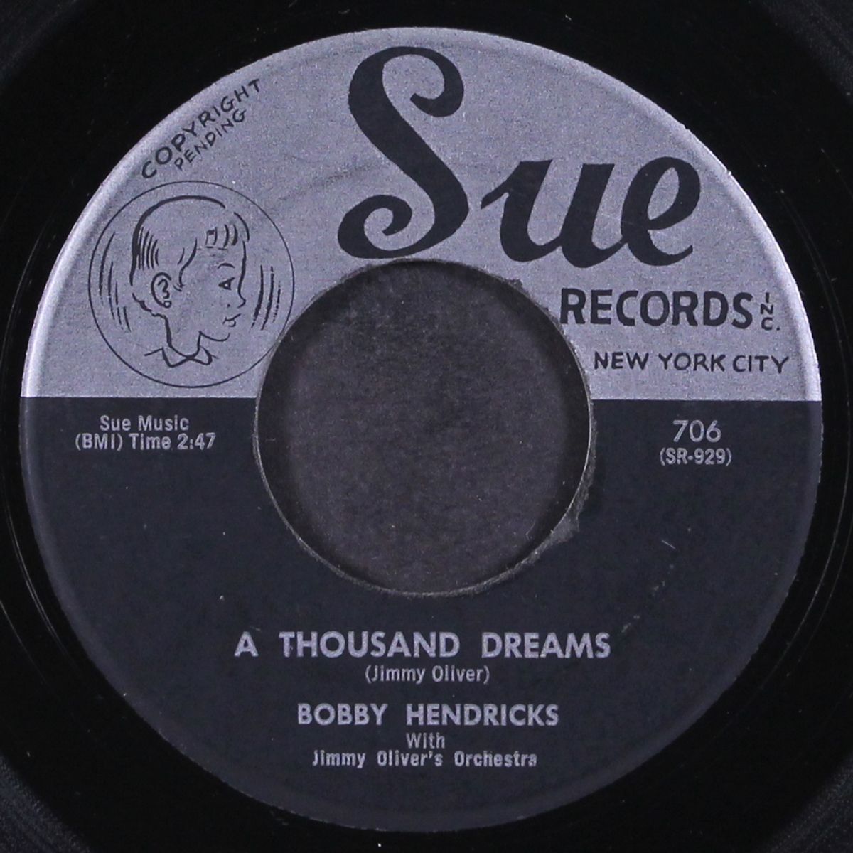 itchy twitchy feeling / a thousand dreams by BOBBY HENDRICKS