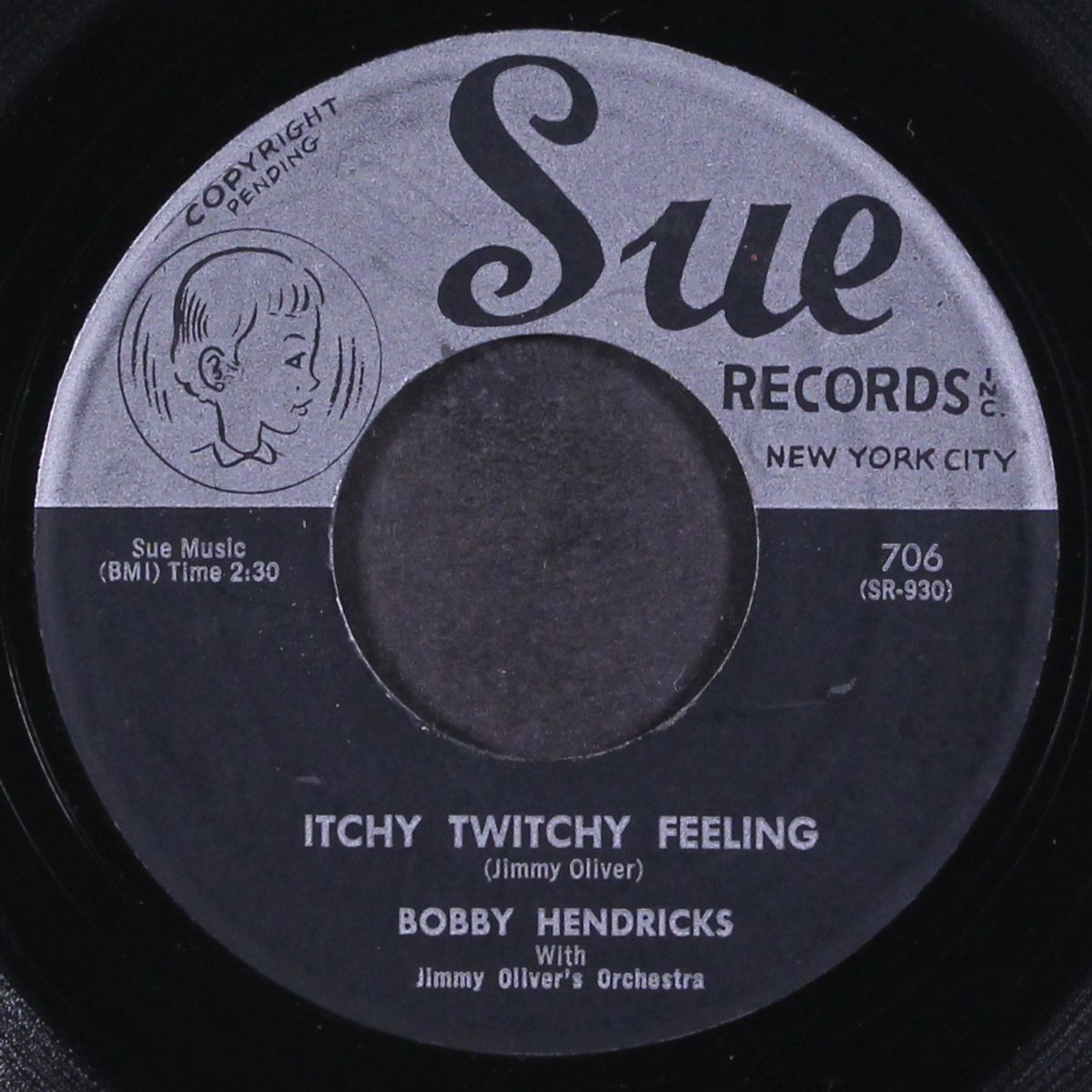itchy twitchy feeling / a thousand dreams by BOBBY HENDRICKS