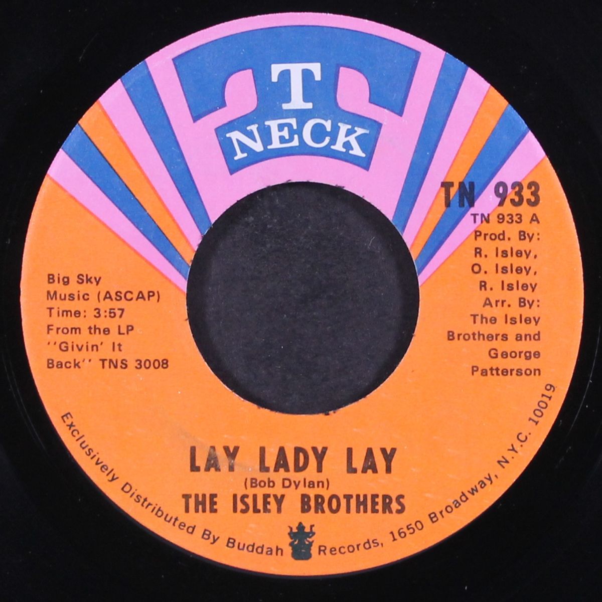 vacuum cleaner / lay lady lay by ISLEY BROTHERS