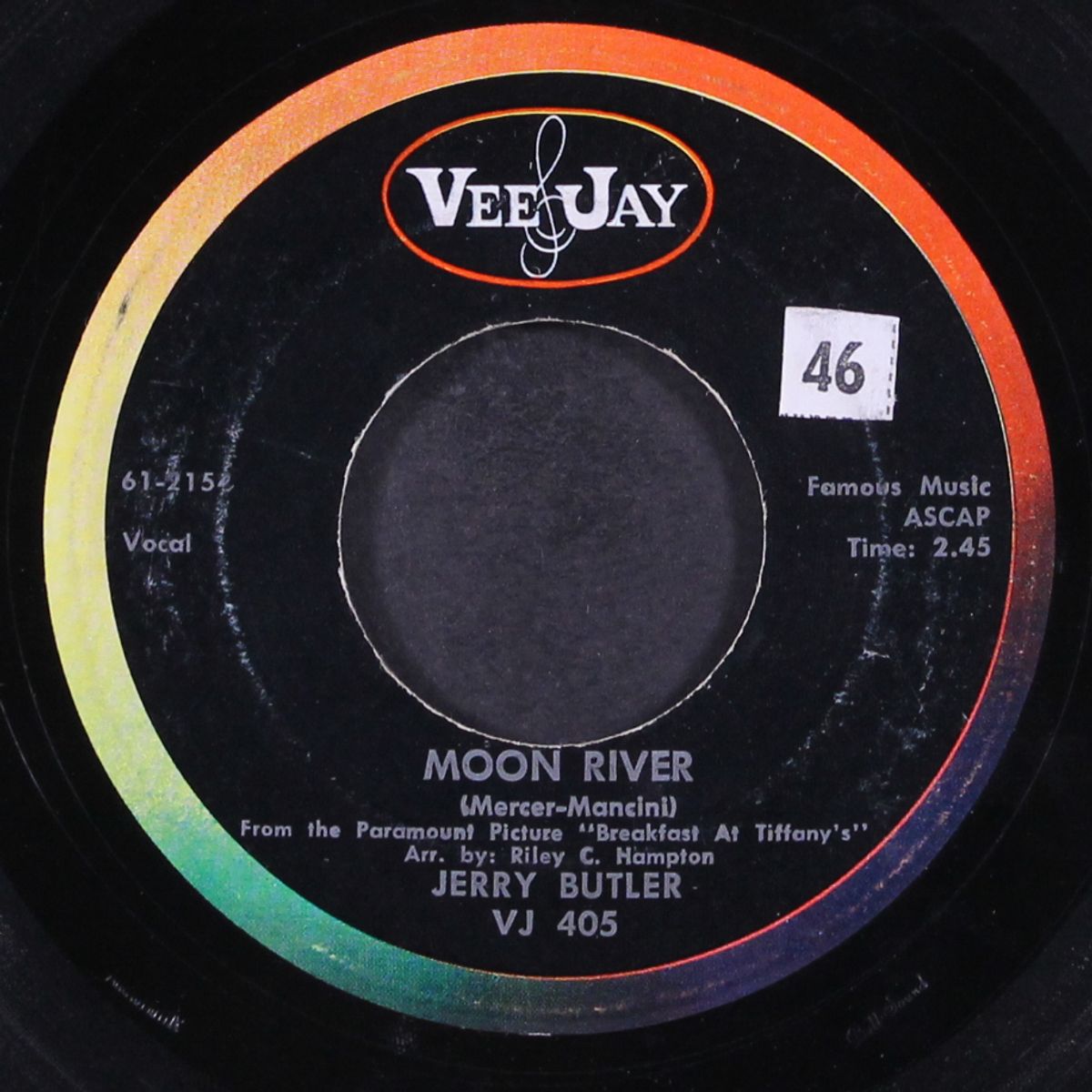 aware of love / moon river by JERRY BUTLER & GROUP