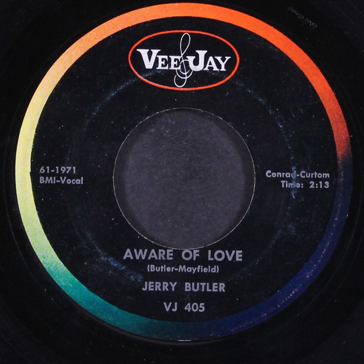 aware of love / moon river by JERRY BUTLER & GROUP