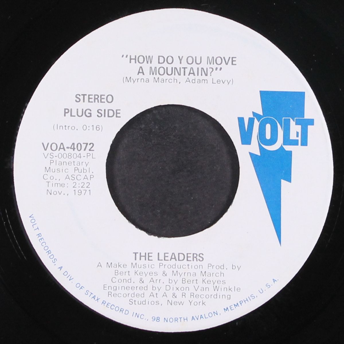 how do you move a mountain? / mono by LEADERS