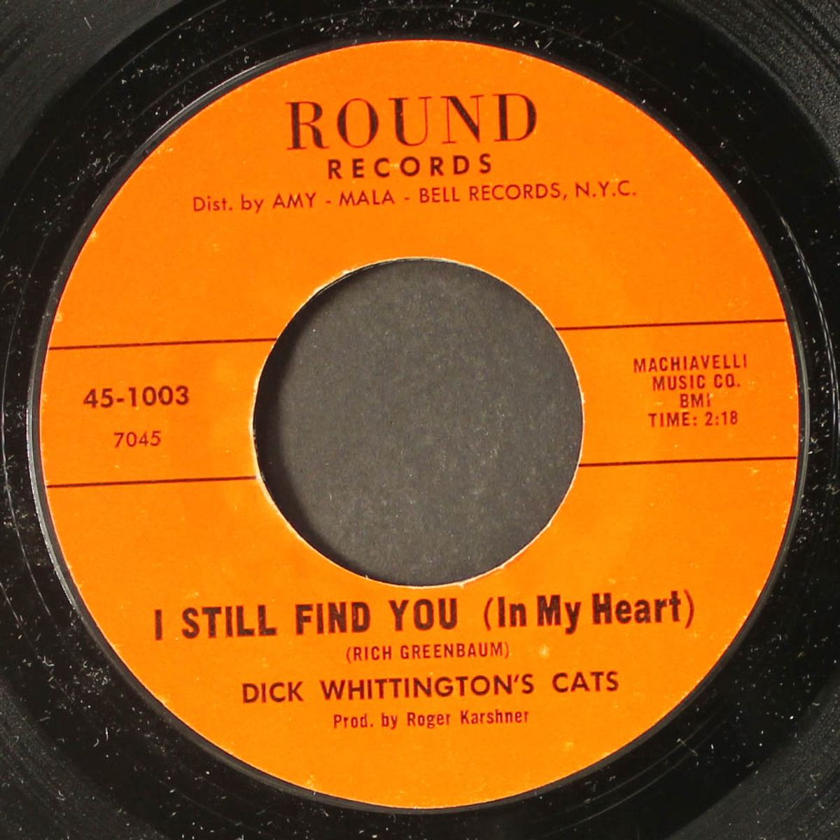 in the midnight hour / i still find you by DICK WHITTINGTON'S CATS