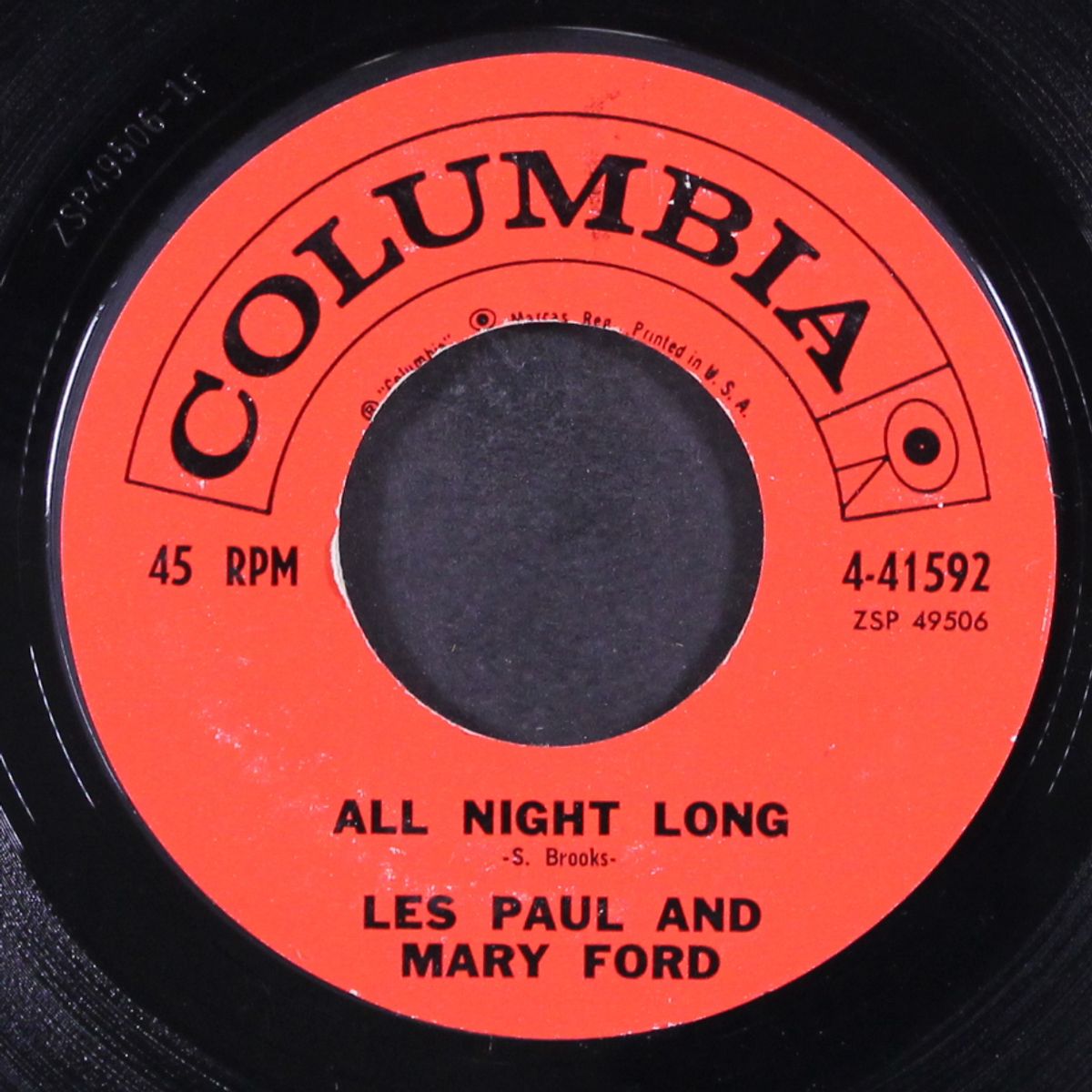 the poor people of paris / all night long by LES PAUL & MARY FORD