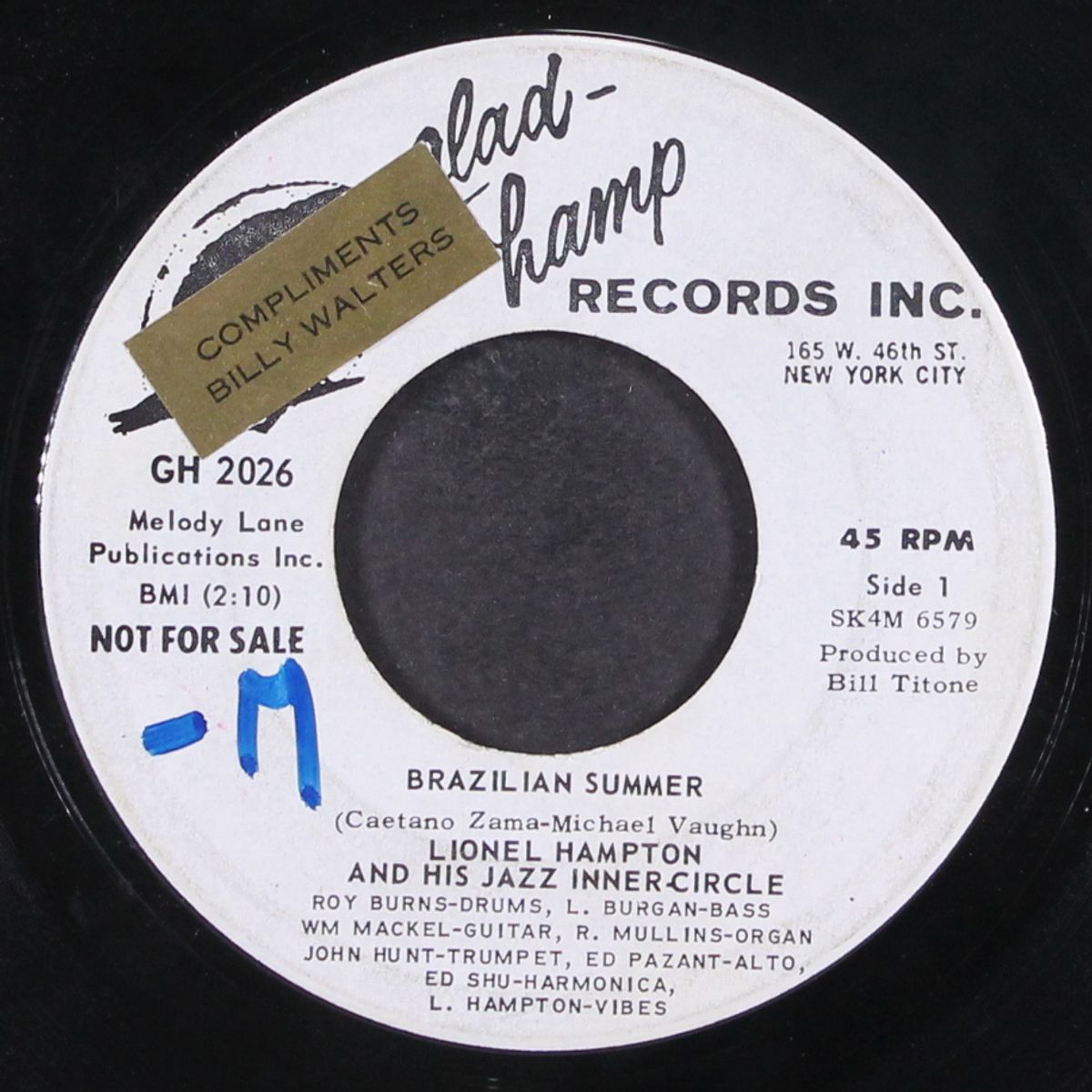 brazilian summer by LIONEL HAMPTON