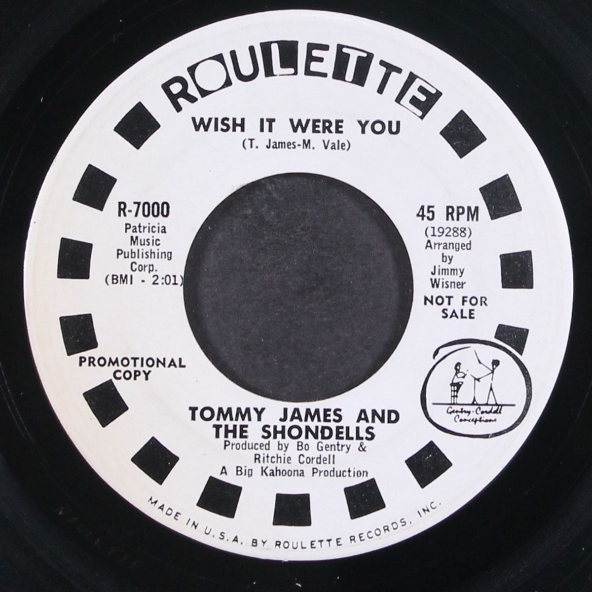 get out now / wish it were you by TOMMY JAMES