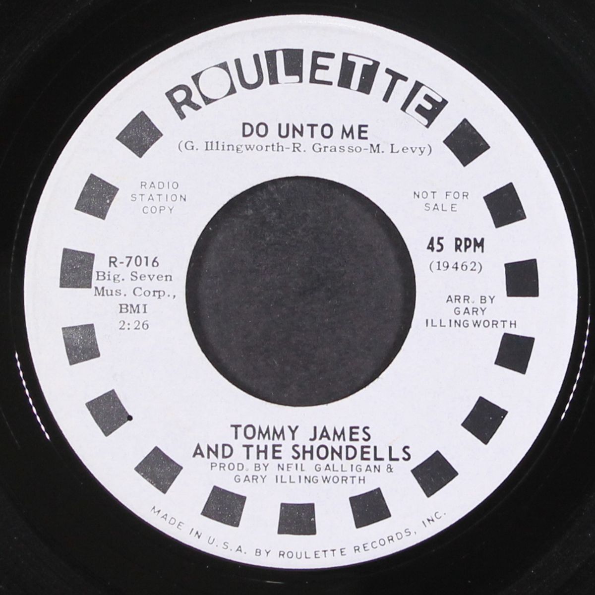 somebody cares / do unto me by TOMMY JAMES & SHONDELLS
