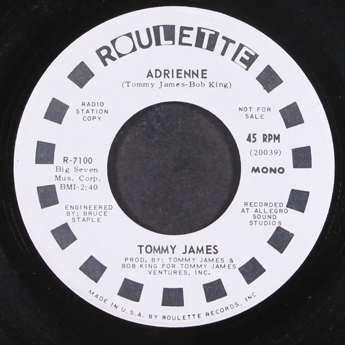 adrienne by TOMMY JAMES