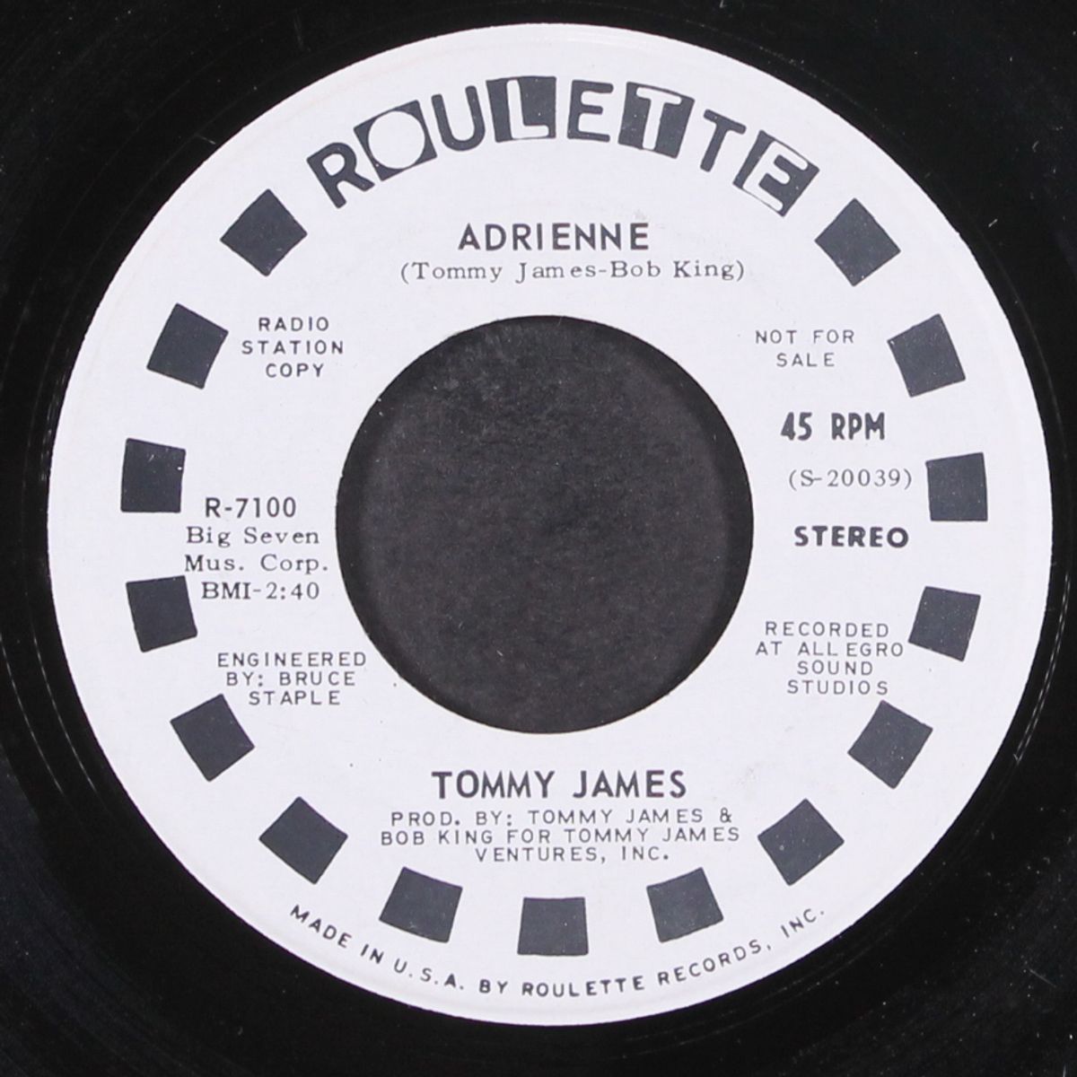adrienne by TOMMY JAMES