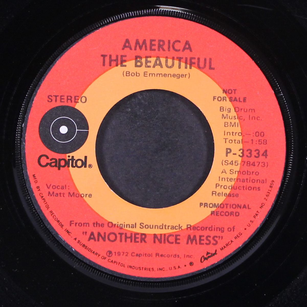 i am the president / america the beautiful by UNKNOWN ARTIST