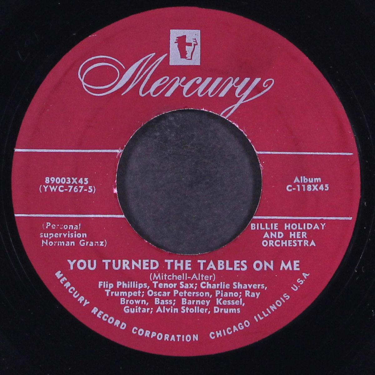 you turned the tables on me / easy to love by BILLIE HOLIDAY