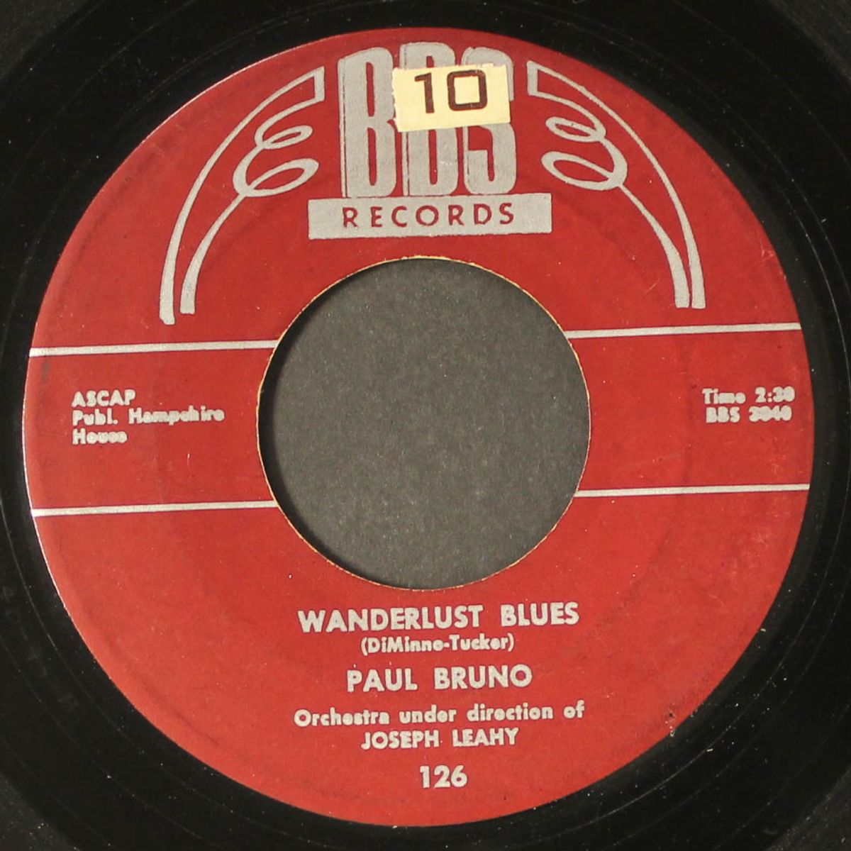 wanderlust blues / before you say goodbye by PAUL BRUNO