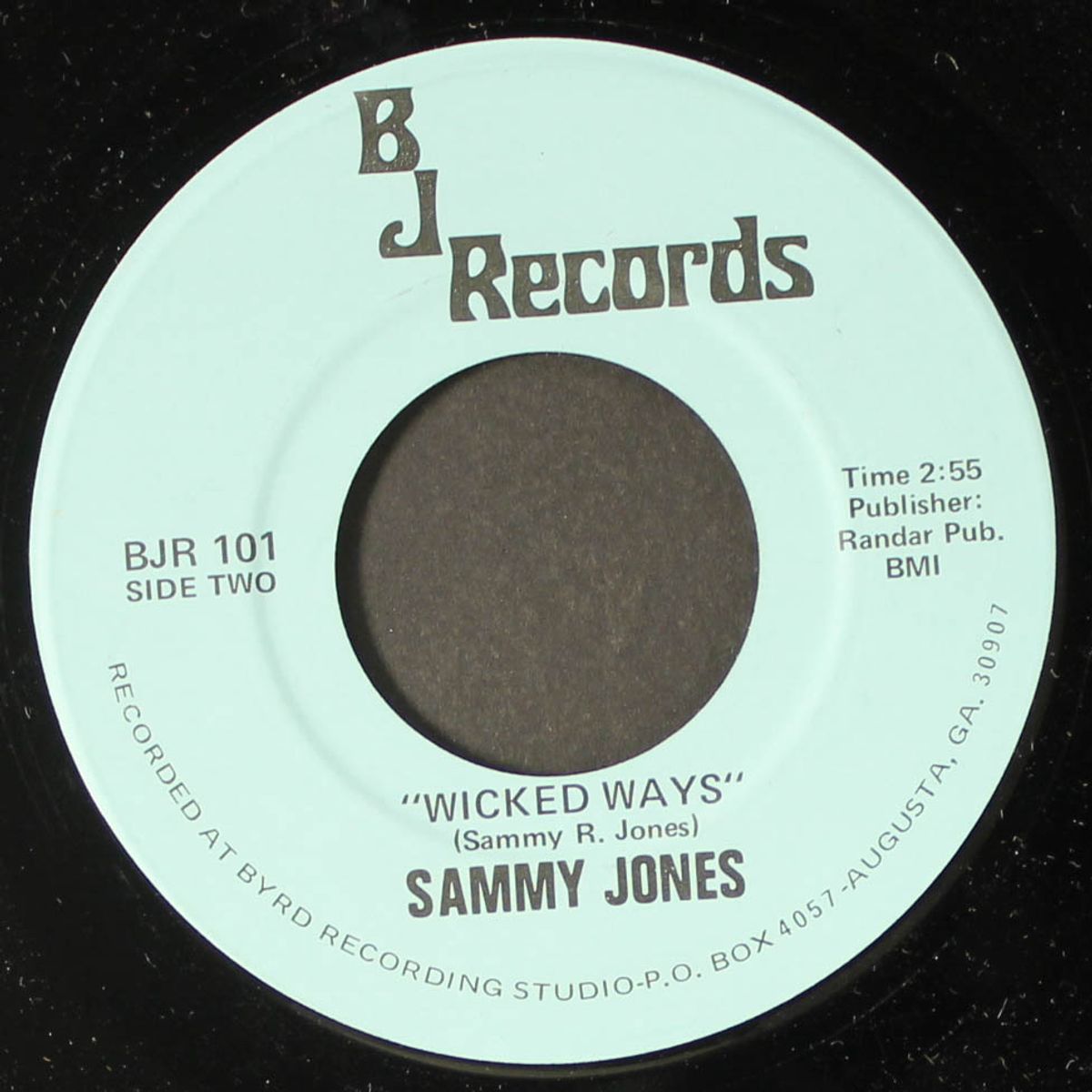 sunday for awhile / wicked ways by SAMMY JONES