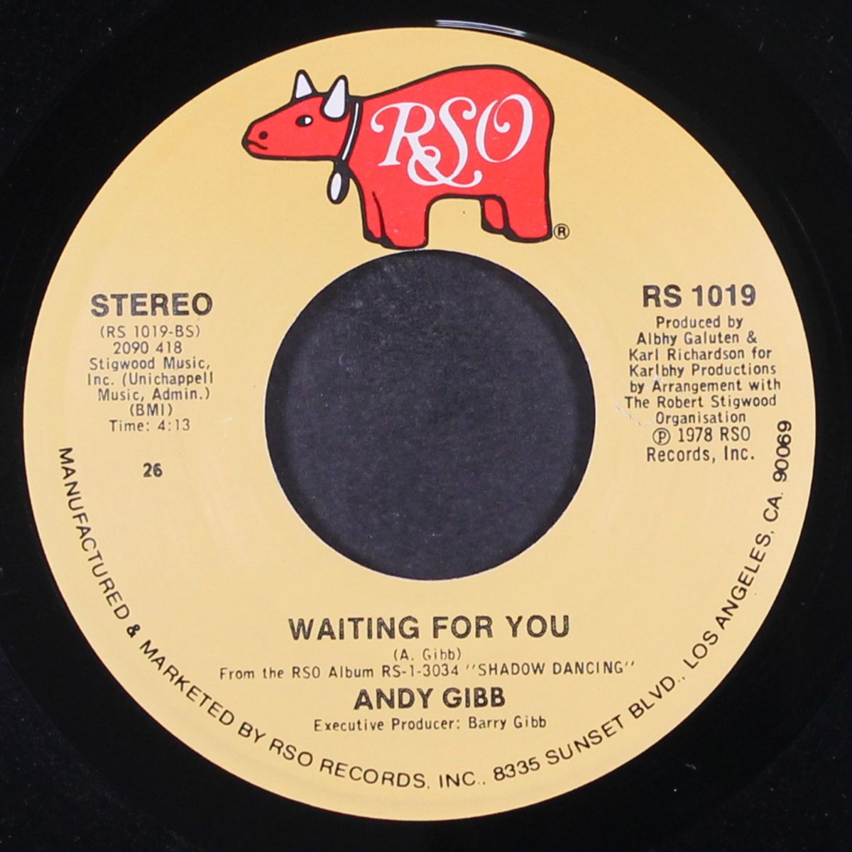desire / waiting for you by ANDY GIBB