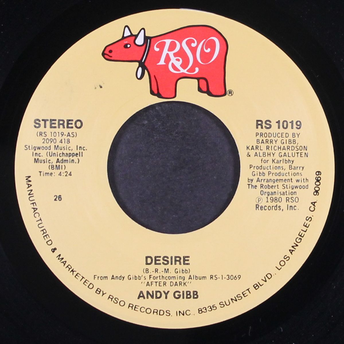 desire / waiting for you by ANDY GIBB