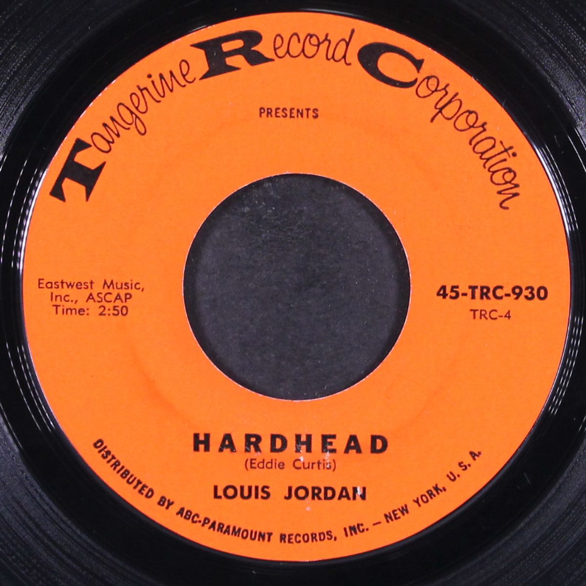 hardhead / never know when a woman changes her mind by LOUIS JORDAN