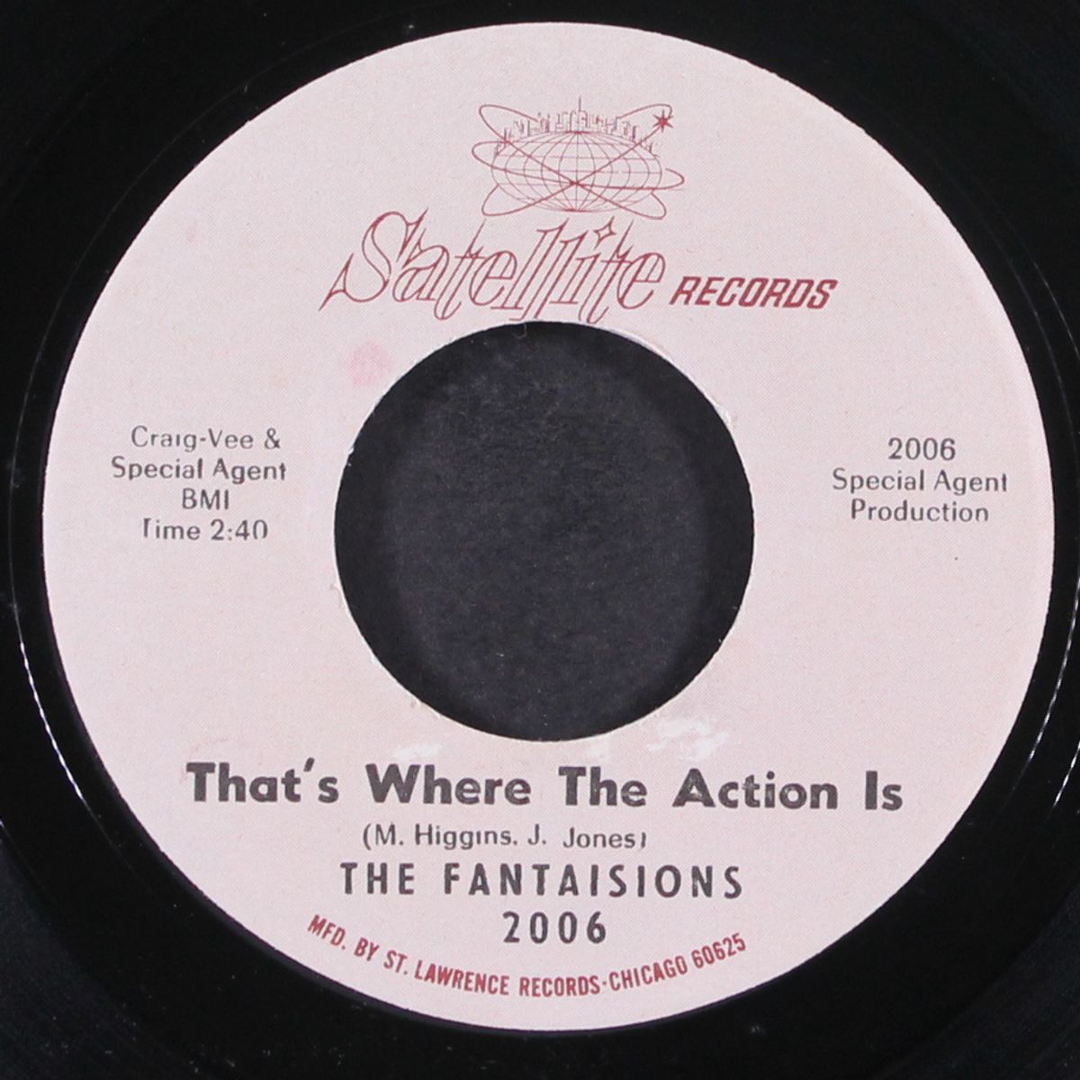 unnecessary tears / that's where the action is by FANTAISIONS