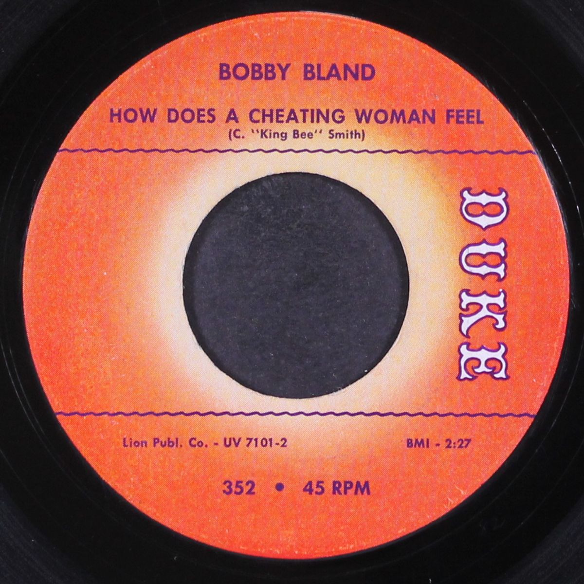 yield not to temptation / how does a cheating woman feel by BOBBY BLAND