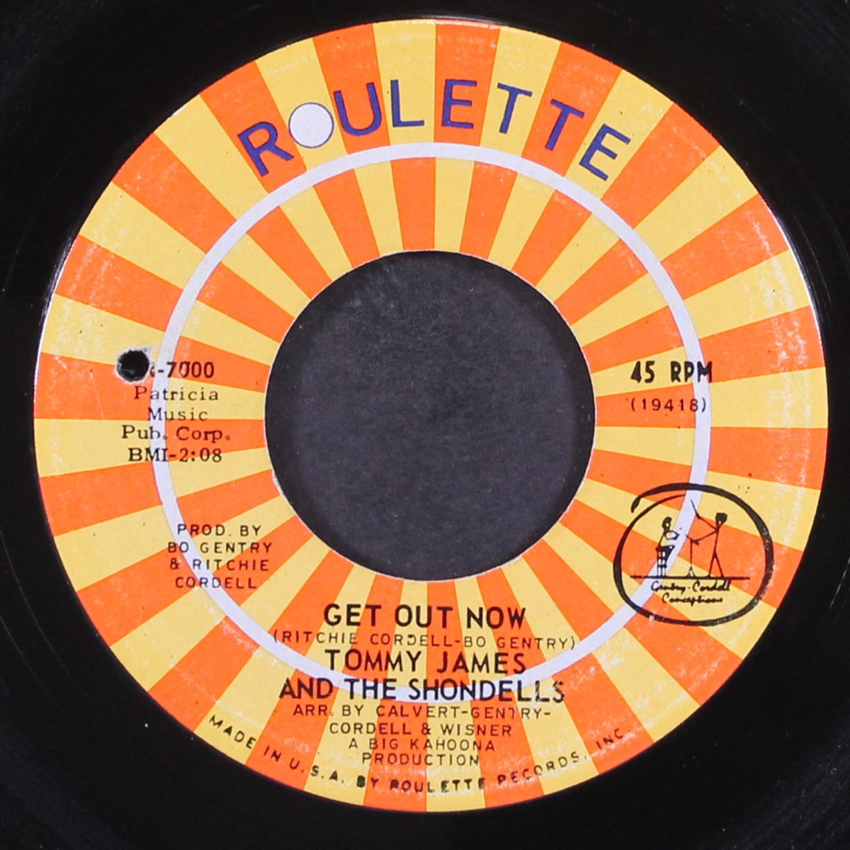 wish it were you / get out now by TOMMY JAMES & SHONDELLS