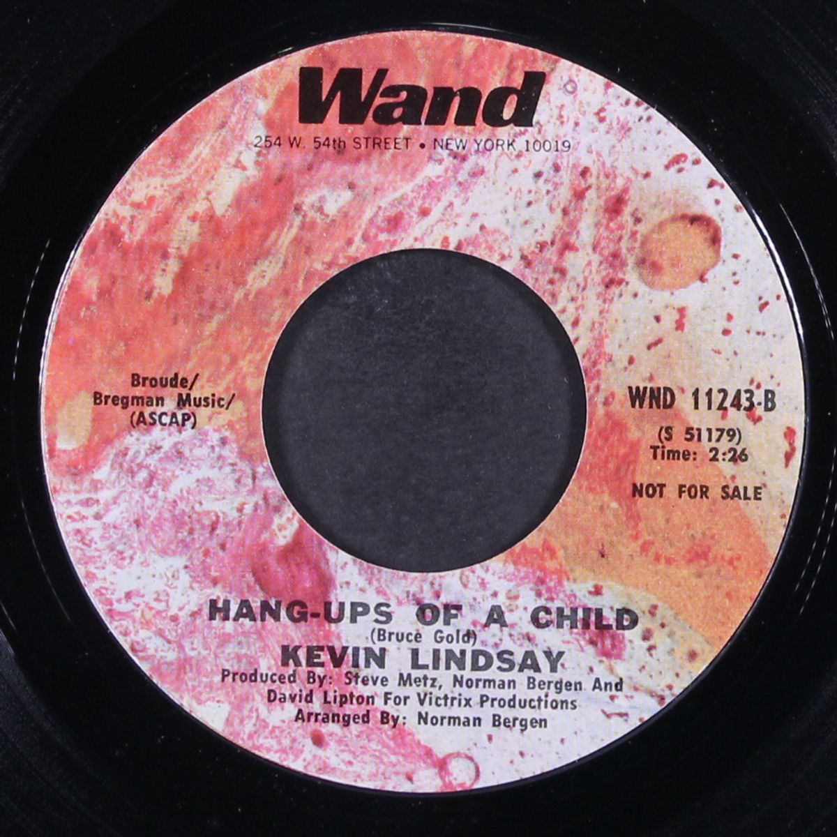 hang-ups of a child / sing children sing by KEVIN LINDSAY